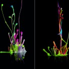 Dentsu: paint sound sculptures.     arts    That Dope