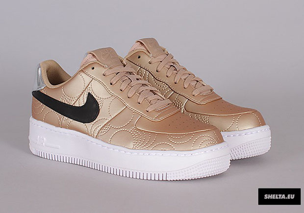 air force 1 womens with gold