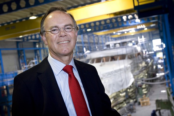 Dick van Lent, CEO of Van Lent shipyard