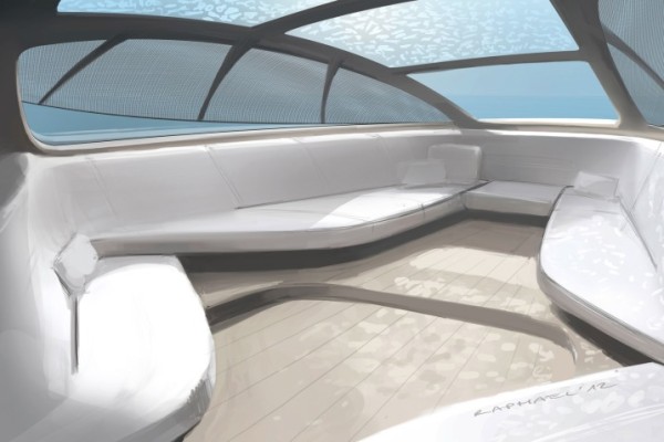 Mercedes-Benz Granturismo yacht interior