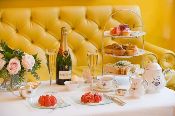 The Goring Hotel afternoon tea service