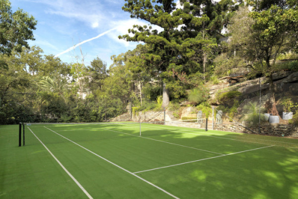 Cate Blanchett Sydney property tennis court