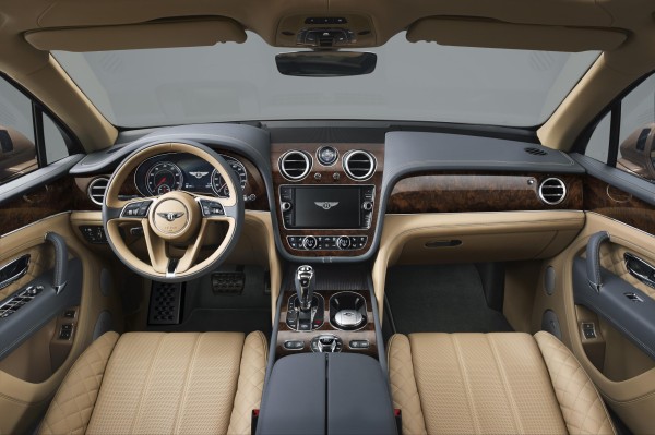 Bentley Bentayga interior