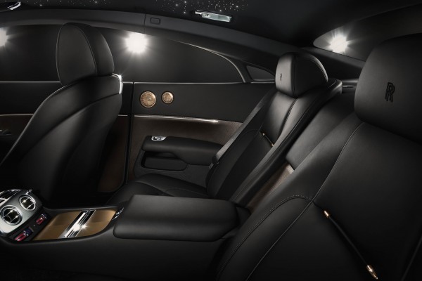 Rolls-Royce Wraith rear passenger space