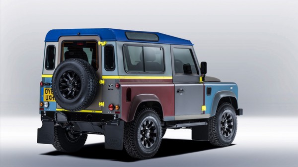 Land Rover Defender Paul Smith back