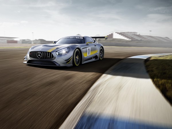 Mercedes AMG GT3 race car