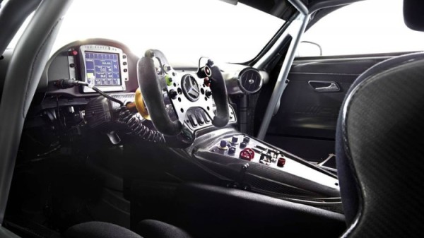 Mercedes AMG GT3 interior