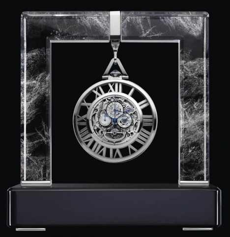 Cartier Skeleton Pocket Watch SIHH 2012
