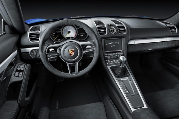 Porsche Cayman GT4 Interior