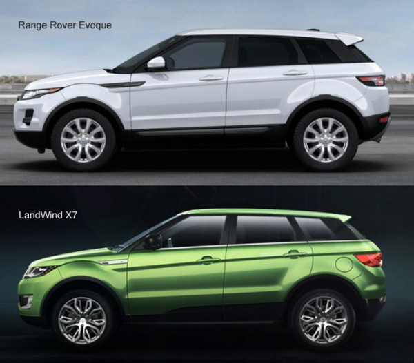 Range Rover Evoque comparison