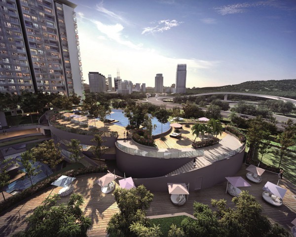 Tropicana Bay Residences - the residential component at Penang WorldCity