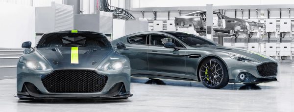 Aston Martin's new electric RapidE is based on the upcoming Rapide AMR concept.