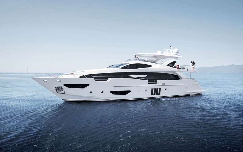 The Azimut Grande 95 yacht conceptualised by Stefano Righini