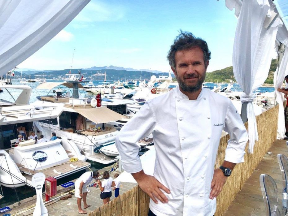 The day was brought to a close by an entertaining barbecue “captained” by Chef Carlo Cracco.