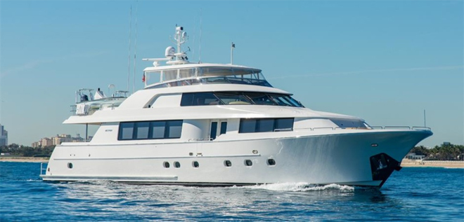 M/Y Sea Bear (40 m, Westport shipyard) available for charter