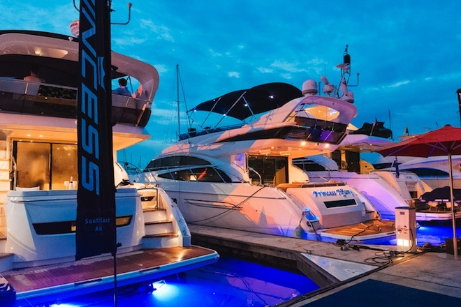 Princess Yachts had a strong showing at Singapore Rendezvous 2017