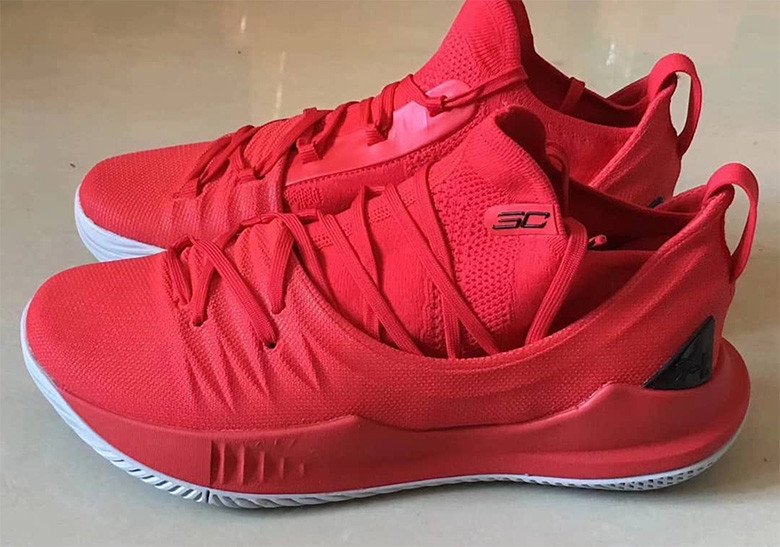 UA Curry 5 All Red First Look