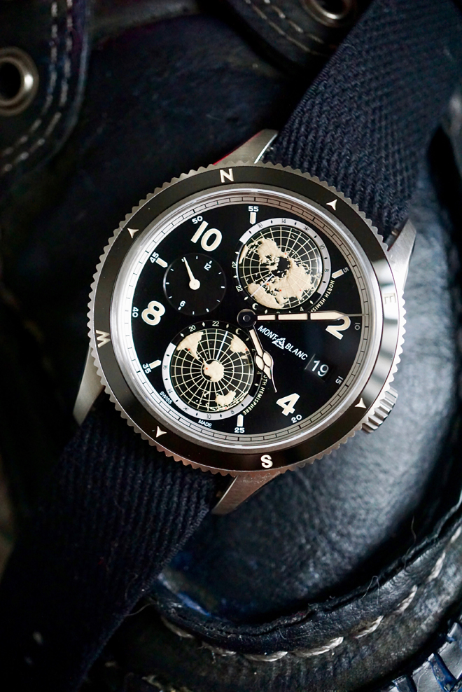 The Montblanc 1858 Geospheres will be accompanying 3 climbers from Singapore as they scale Mont Blanc