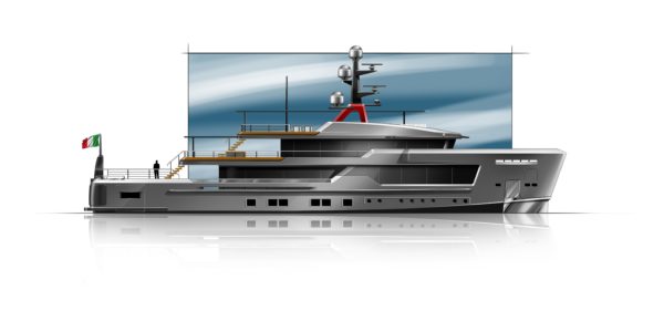CRN’s AlfaRosso explorer yachts are by Francesco Paszkowski Design
