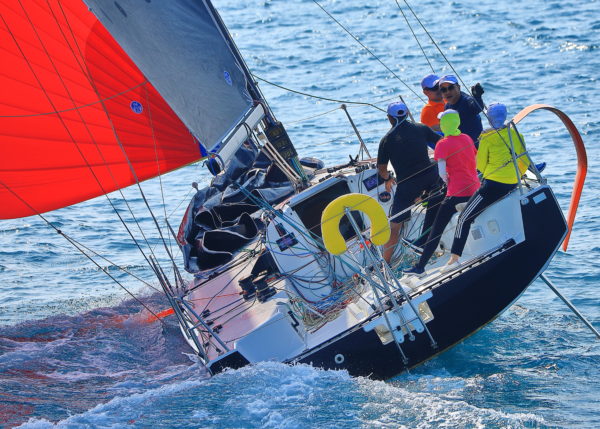 The Figaro 3's owners enjoy testing out the new arrival