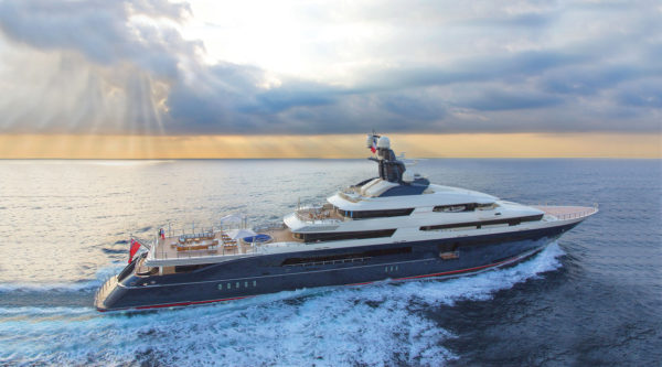 Equanimity is currently in Malaysia and available as a 'sail-away superyacht'