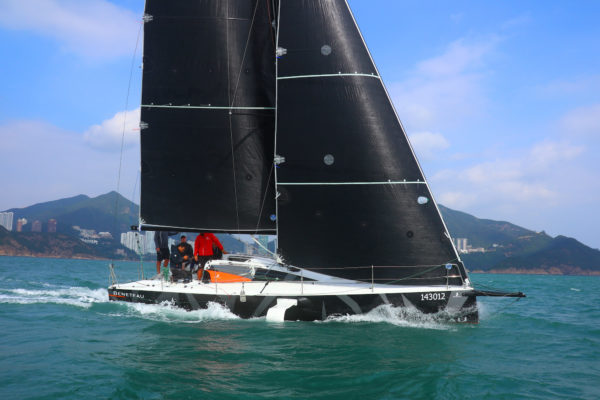 The Figaro Beneteau 3 is the world's first production foiling monohull