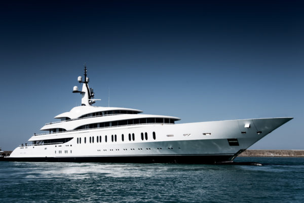 The 108m build is Benetti's longest-ever yacht
