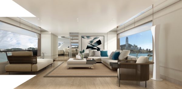 Breeze/Zen is one of two Steve Leung interior design schemes for the SX88
