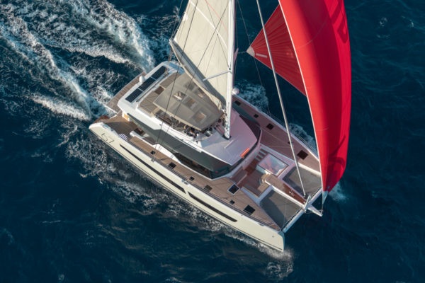 The Fountaine Pajot Alegria 67 won Best Multihull Sailing Yacht in Asia (over 15m) at the 2019 Christofle Yacht Style Awards