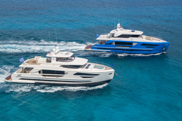 The FD85 and FD87 from the popular Fast Displacement series by Taiwan's Horizon Yachts