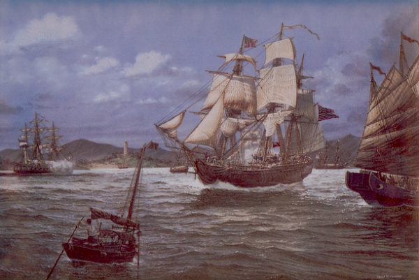 In 1784, the Empress of China became the first American ship to sail for China; Photos: Hong Kong Maritime Museum