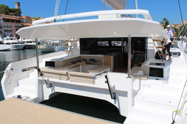 Dufour’s first catamaran was created with Felci Yacht Design