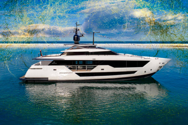 The Custom Line 106’ will exhibit at the Venice Boat Show from June 18-23