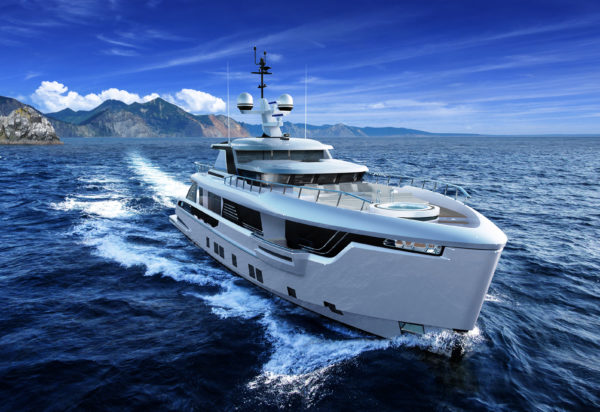The Global 330 will spearhead Dynamiq's new series of explorer yachts