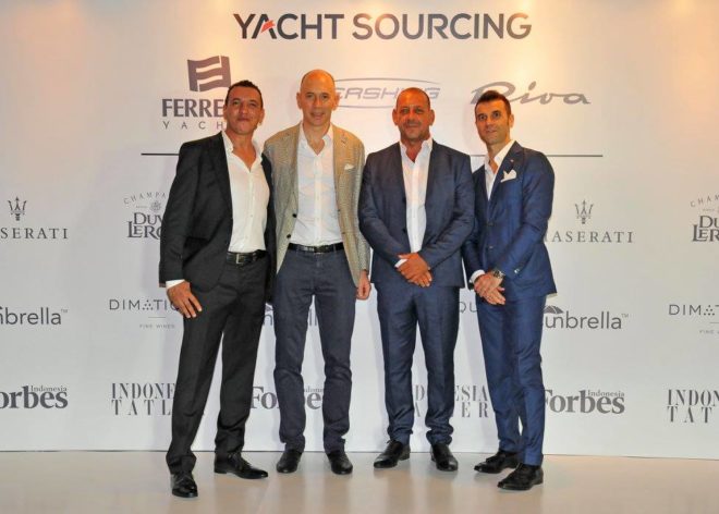 Yacht Sourcing was appointed Indonesia dealer for Ferretti Yachts, Riva and Pershing in 2017