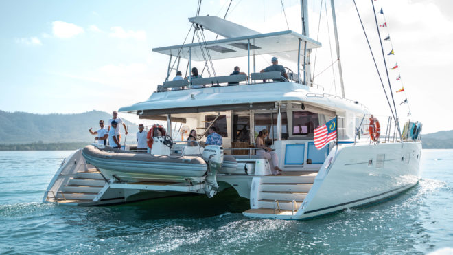 Thailand: Jyohana, the Lagoon 620, is among a fleet of sailing catamarans operated around Asia by Simpson Yacht Charter