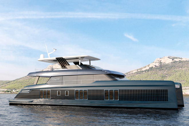 The 70 Sunreef Eco powercat is also among future models