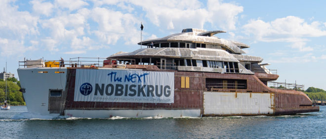 Nobiskrug Project 794 - Hull transfer ©Klaus Jordan for Imperial 17R (2)