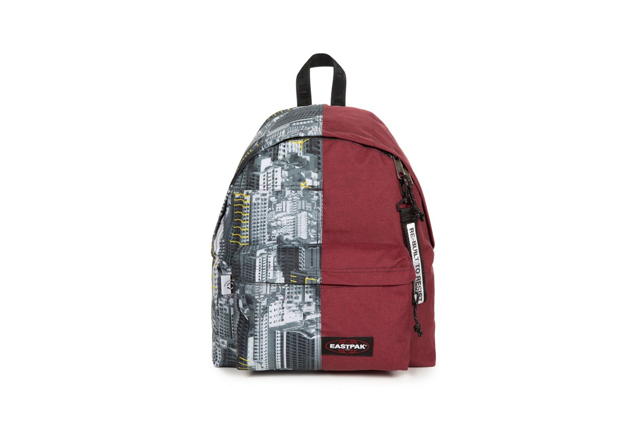 eastpak rebuilt to resist sustainable bag bookbags bookbag collection ss20 upcycle upcycled sustainability 