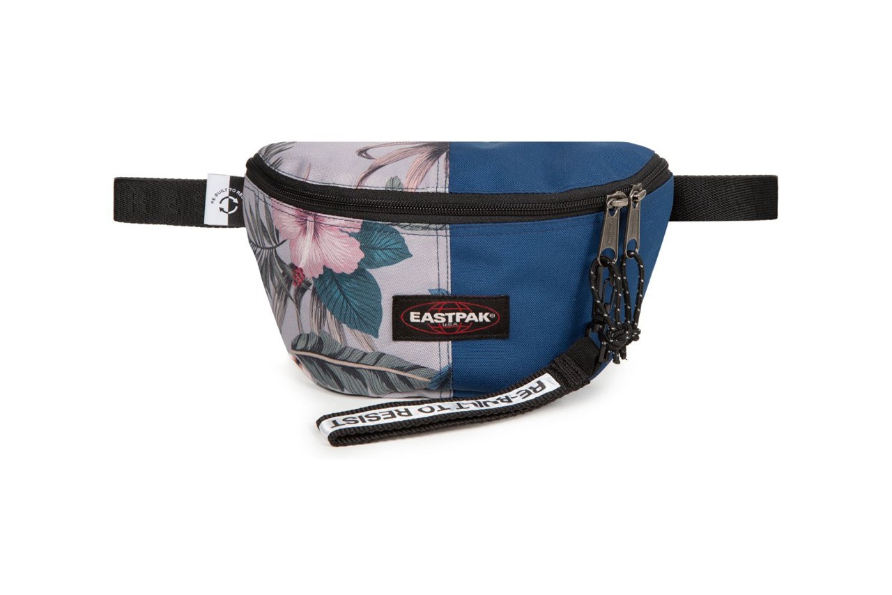 eastpak rebuilt to resist sustainable bag bookbags bookbag collection ss20 upcycle upcycled sustainability 